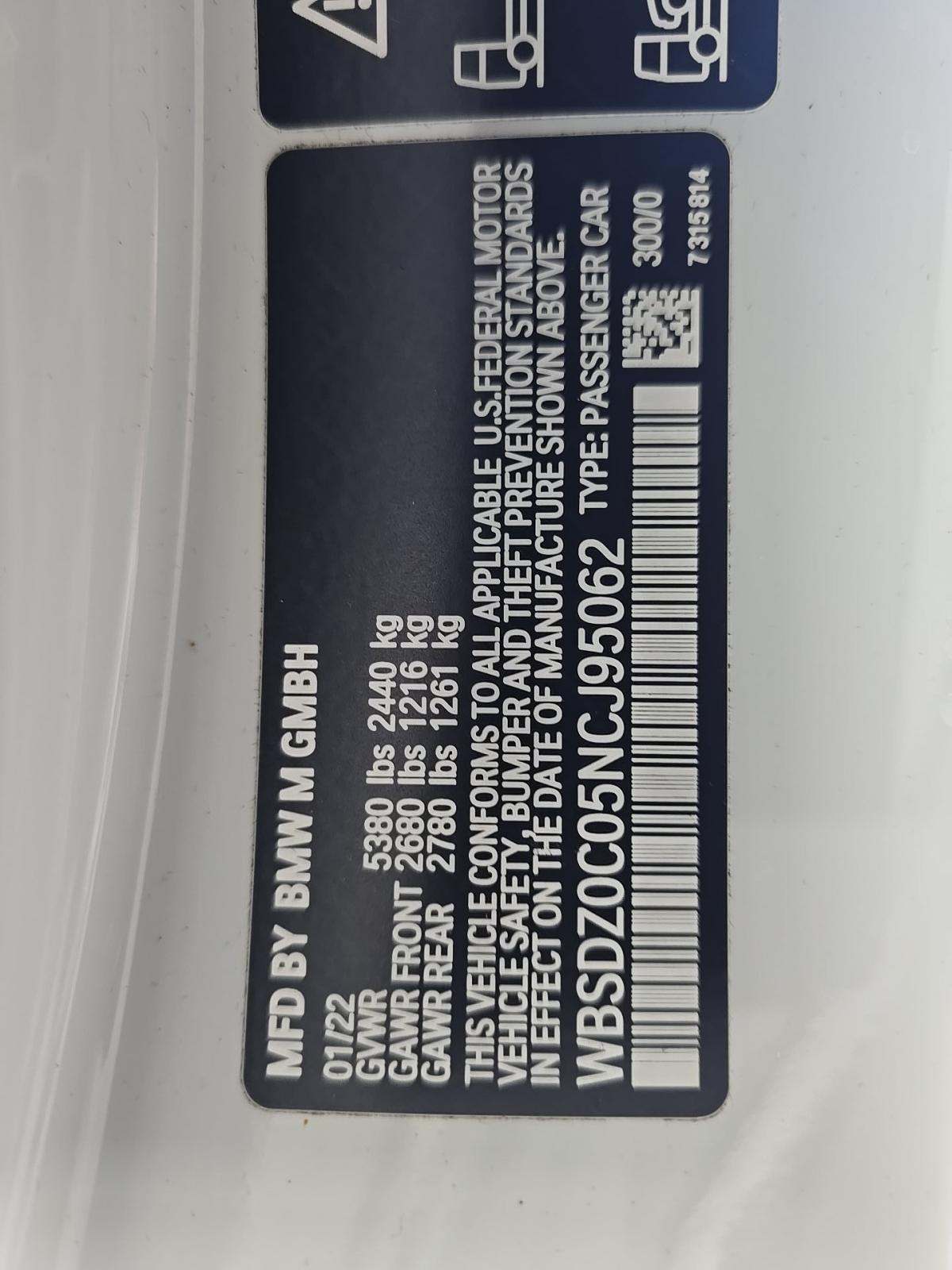 2022 BMW M8 Competition AWD