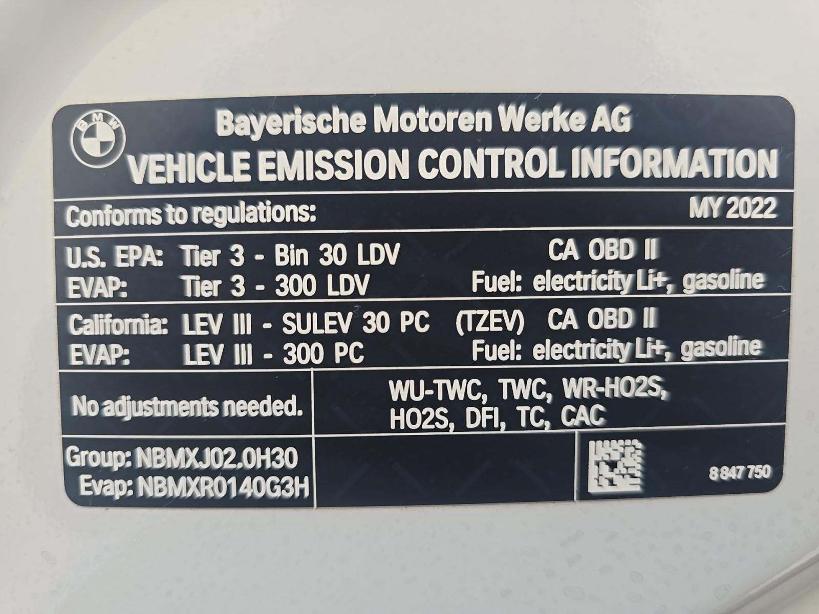 2022 BMW 5 Series 530e RWD