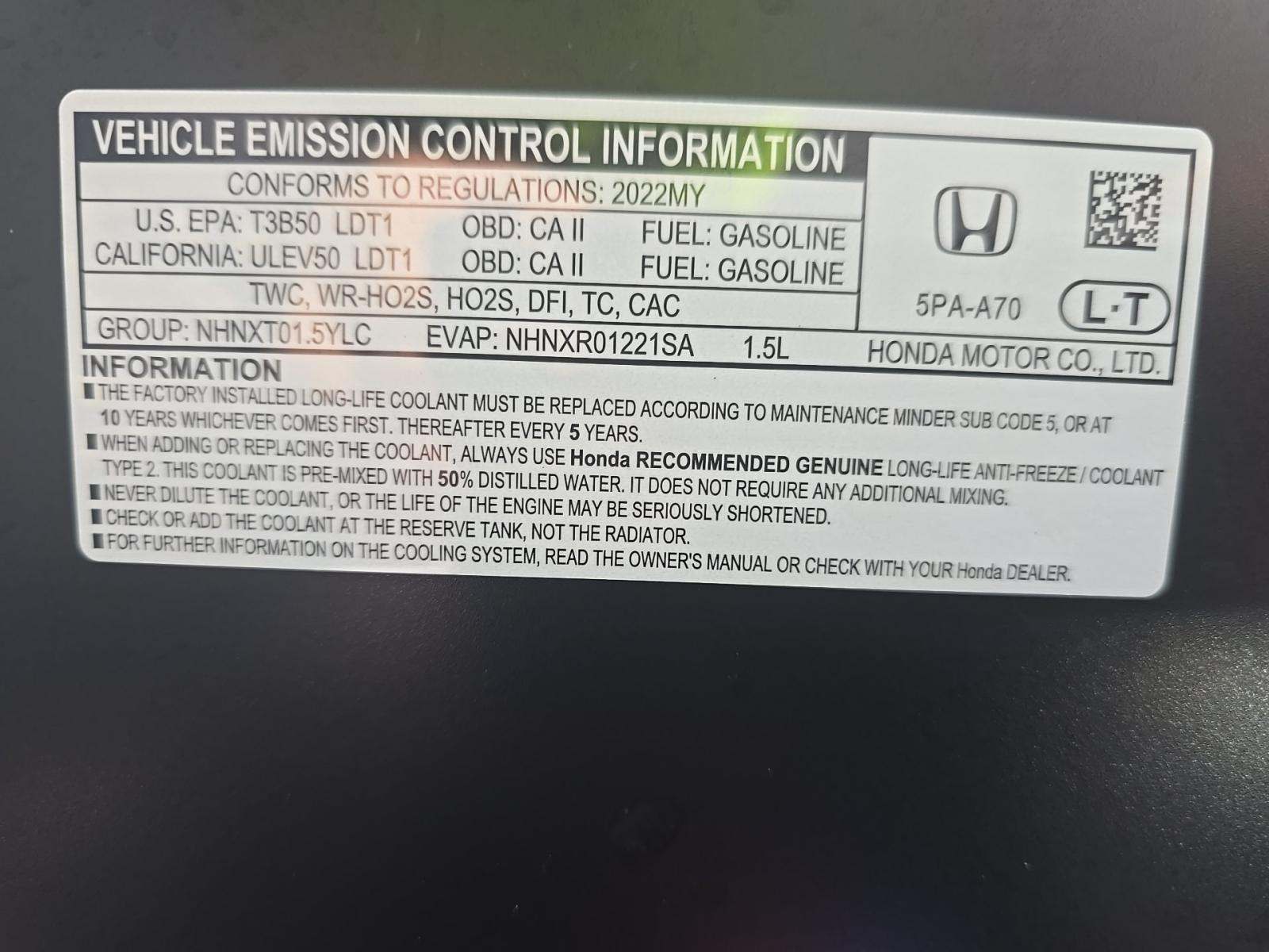 2022 Honda CR-V EX-L AWD