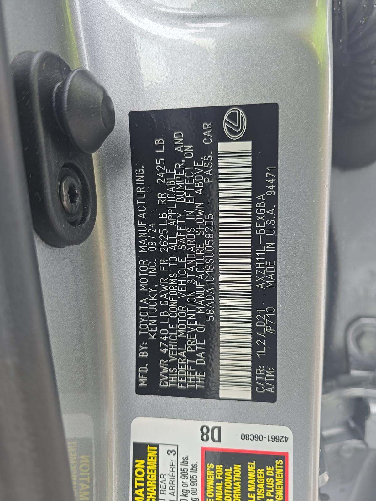 2025 Lexus ES ES 300h FWD