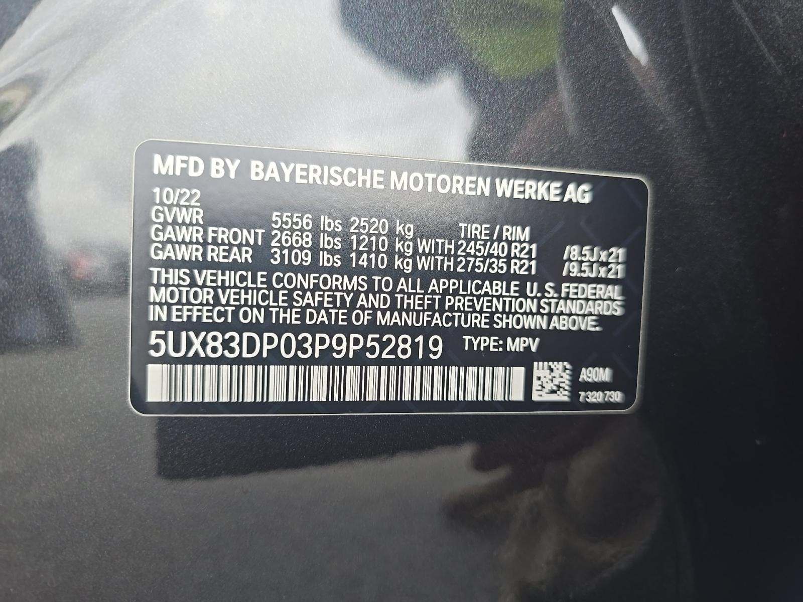 2023 BMW X3 M40i AWD