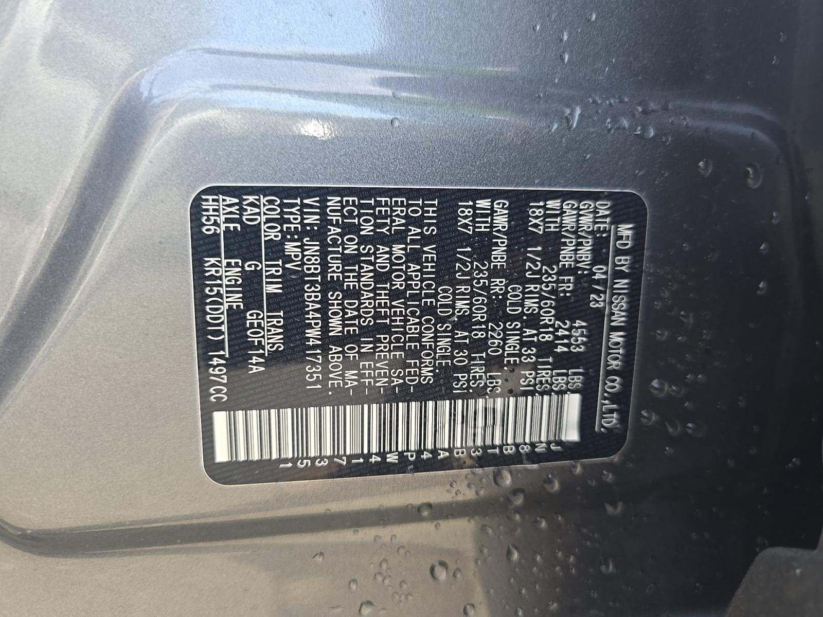 2023 Nissan Rogue SV FWD