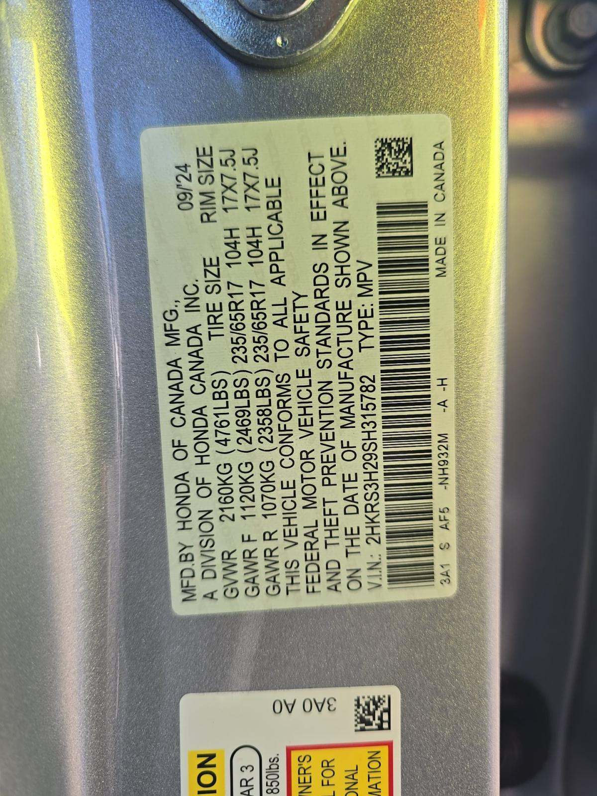 2025 Honda CR-V LX FWD