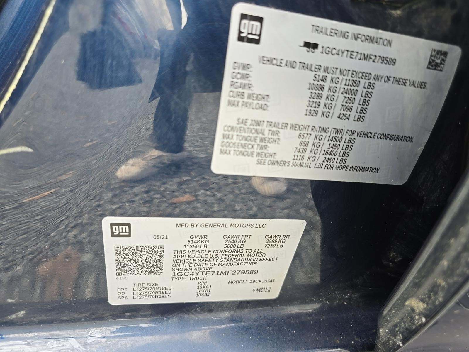 2021 Chevrolet Silverado 3500HD LT AWD