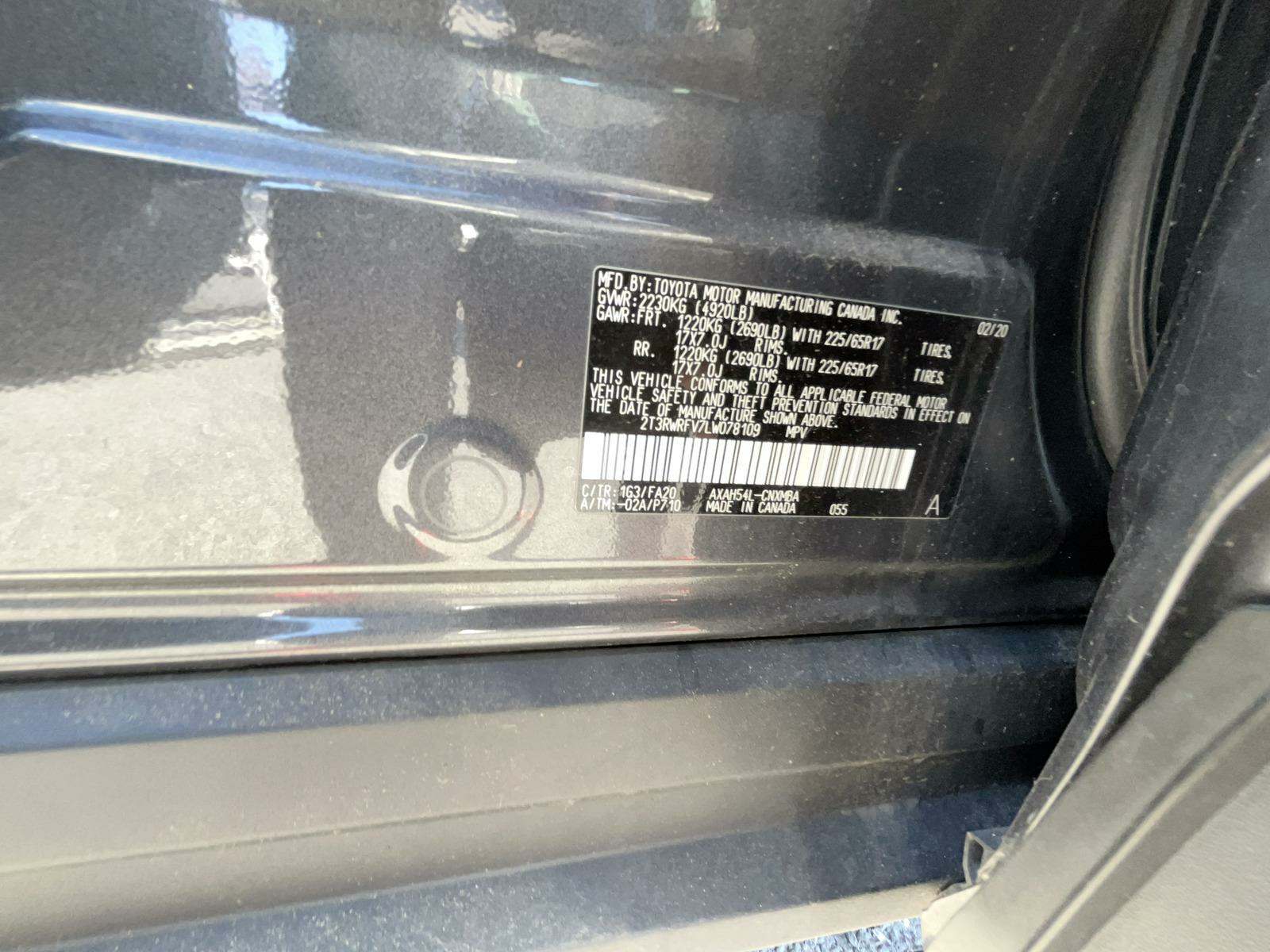 2020 Toyota RAV4 Hybrid XLE AWD