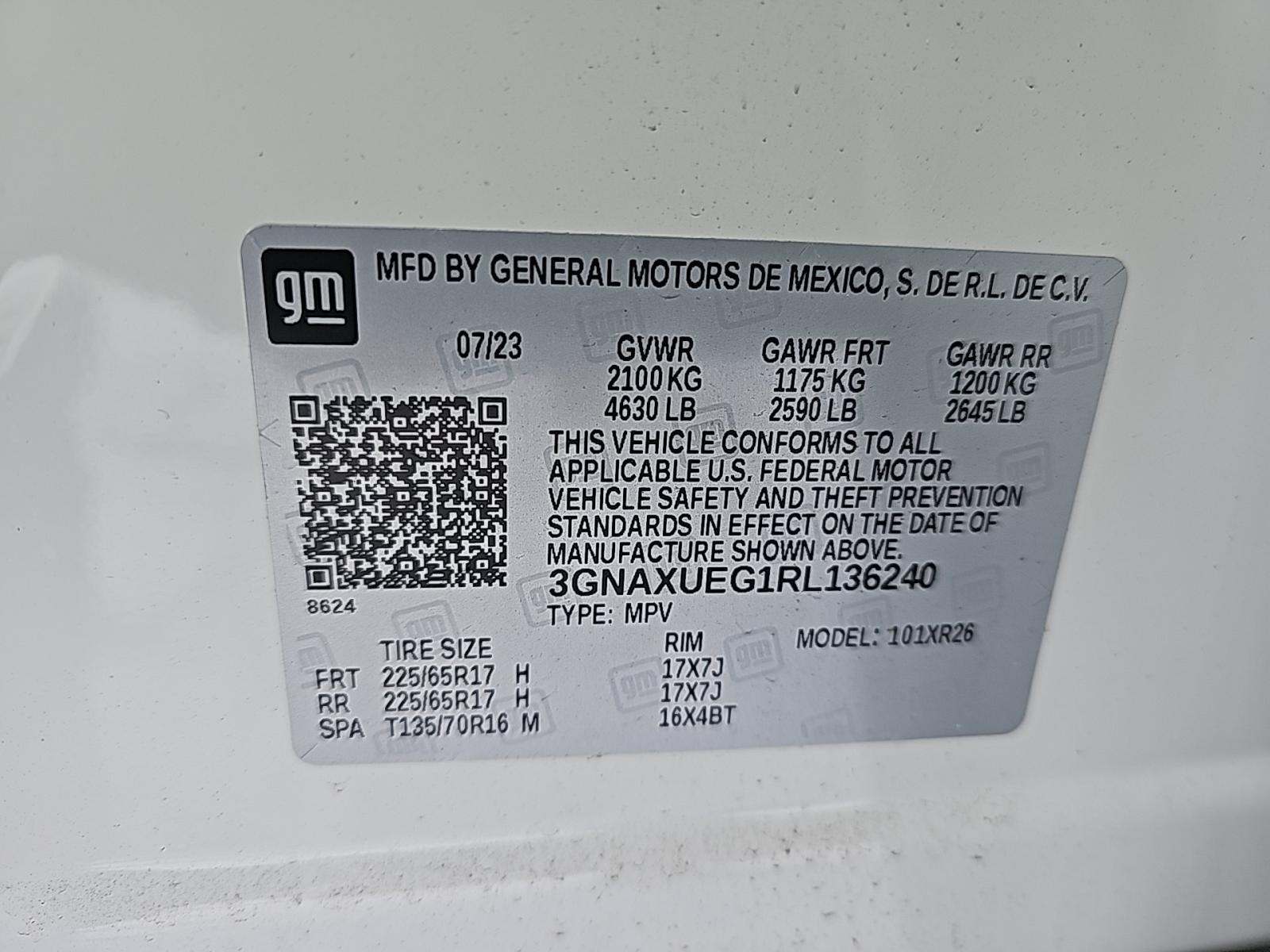 2024 Chevrolet Equinox LT AWD