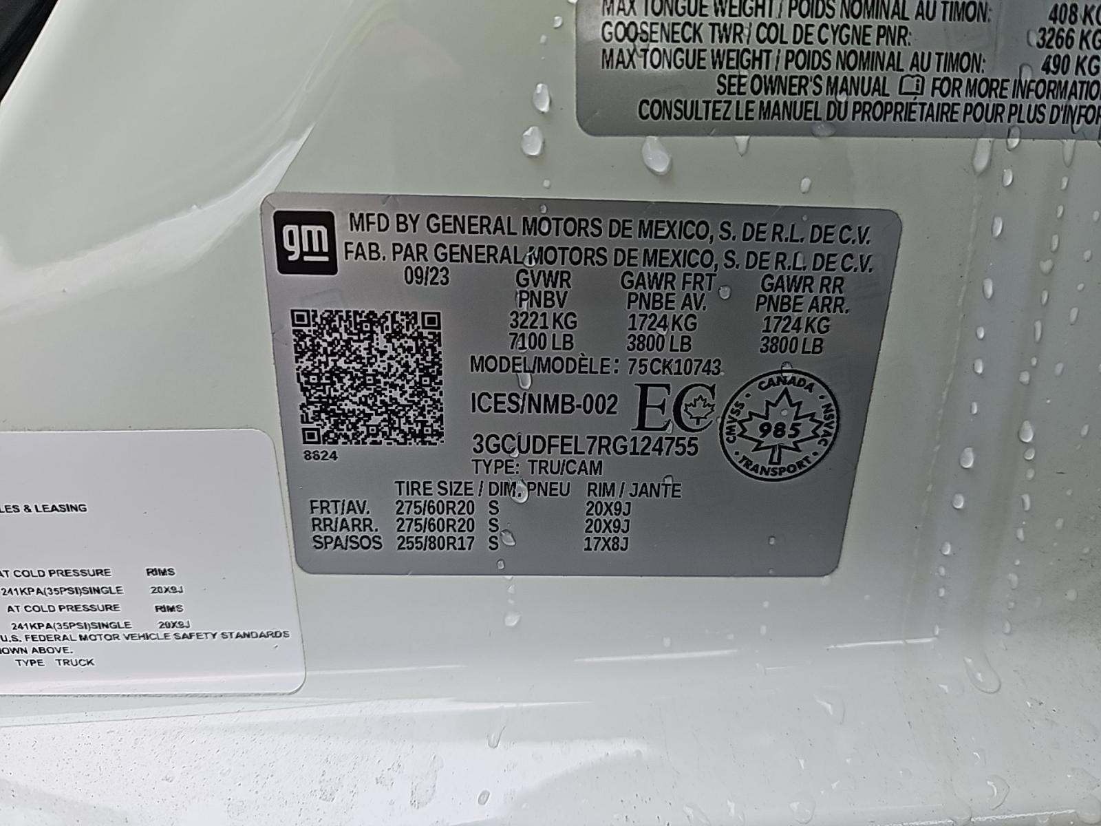 2024 Chevrolet Silverado 1500 LT Trail Boss AWD