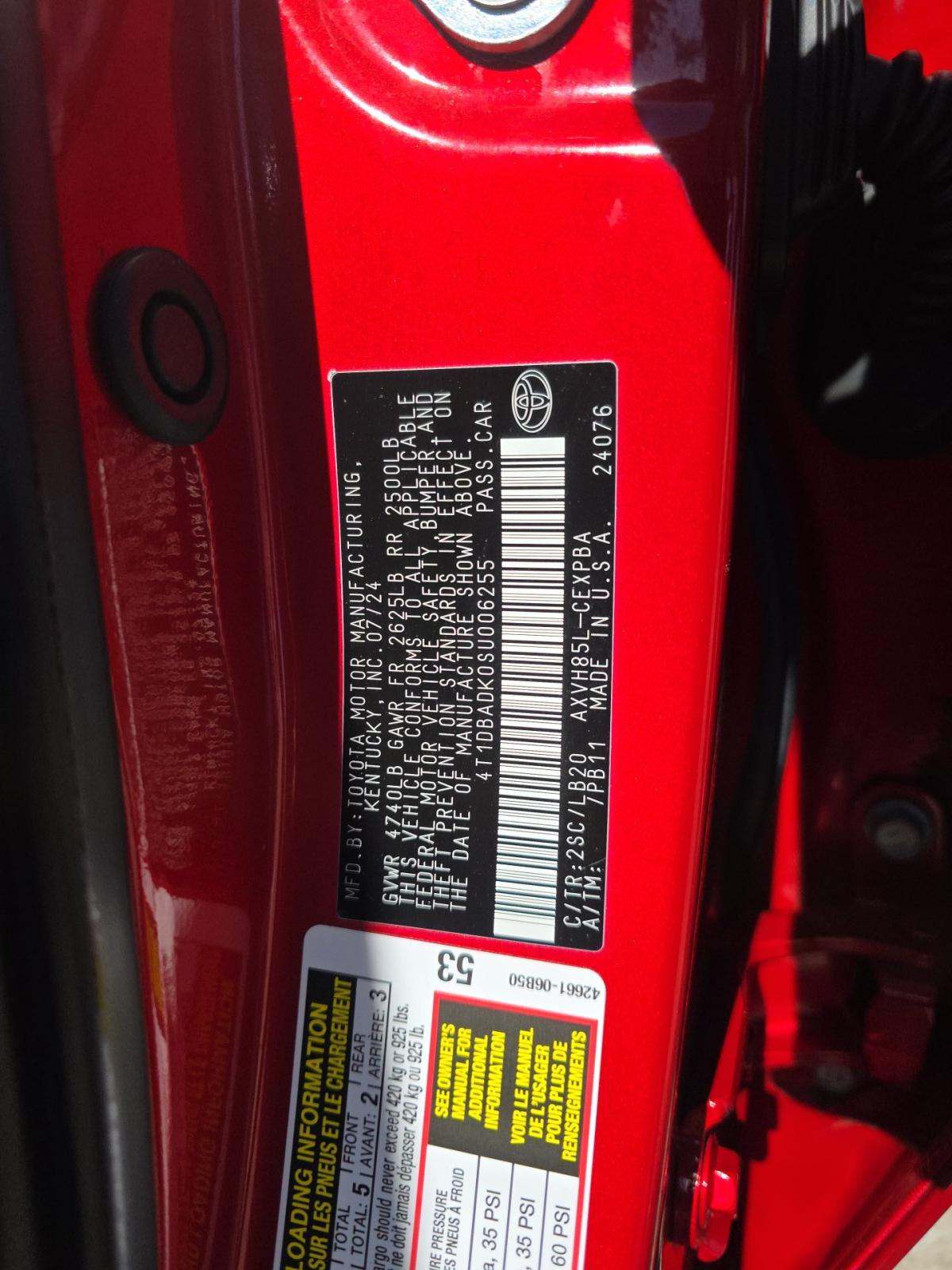 2025 Toyota Camry XSE AWD