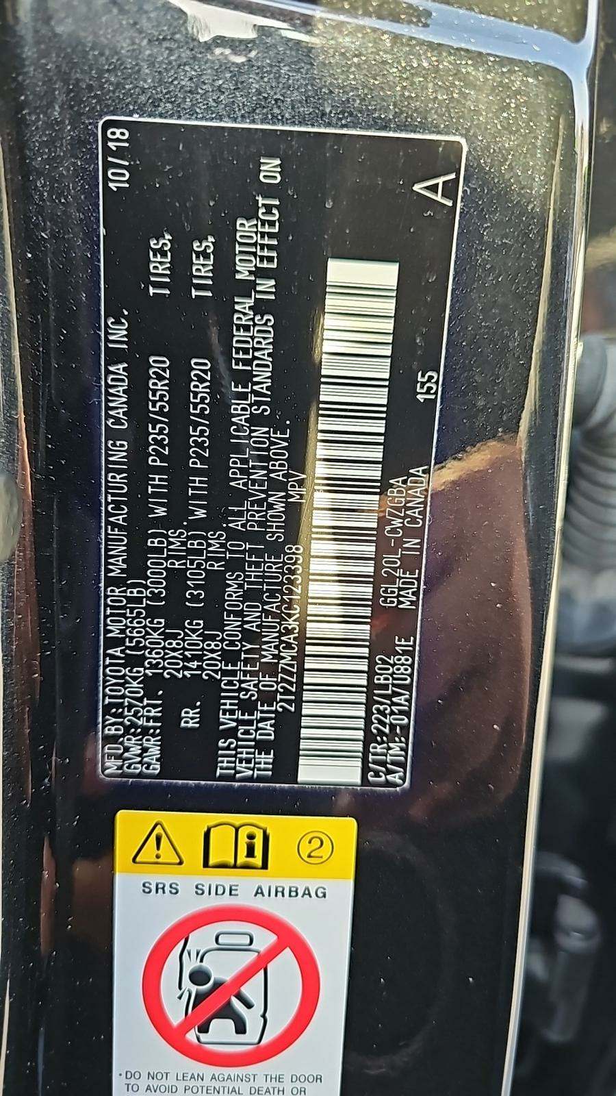 2019 Lexus RX RX 350 FWD