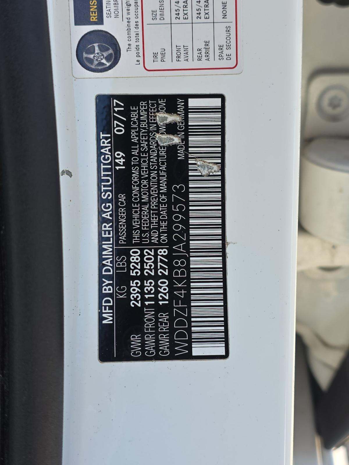 MERCEDES-BENZ E-CLASS - 5