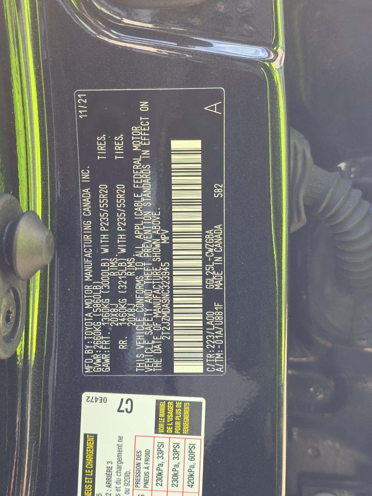 2022 Lexus RX RX 350 AWD