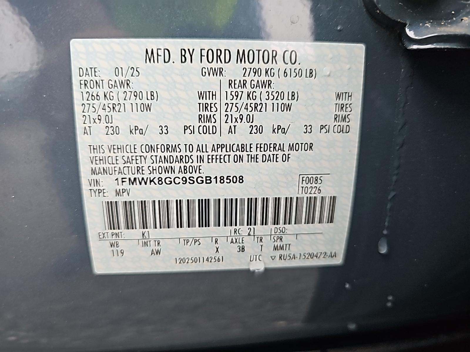 2025 Ford Explorer ST AWD