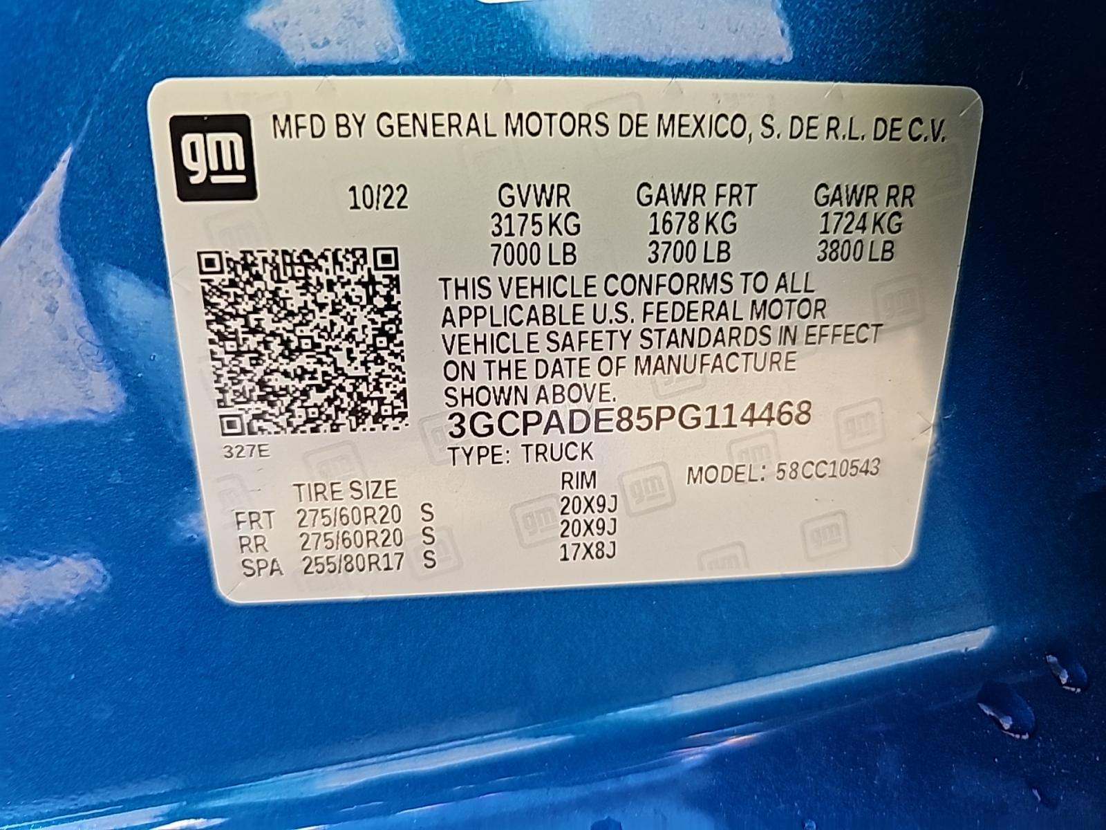 2023 Chevrolet Silverado 1500 RST RWD