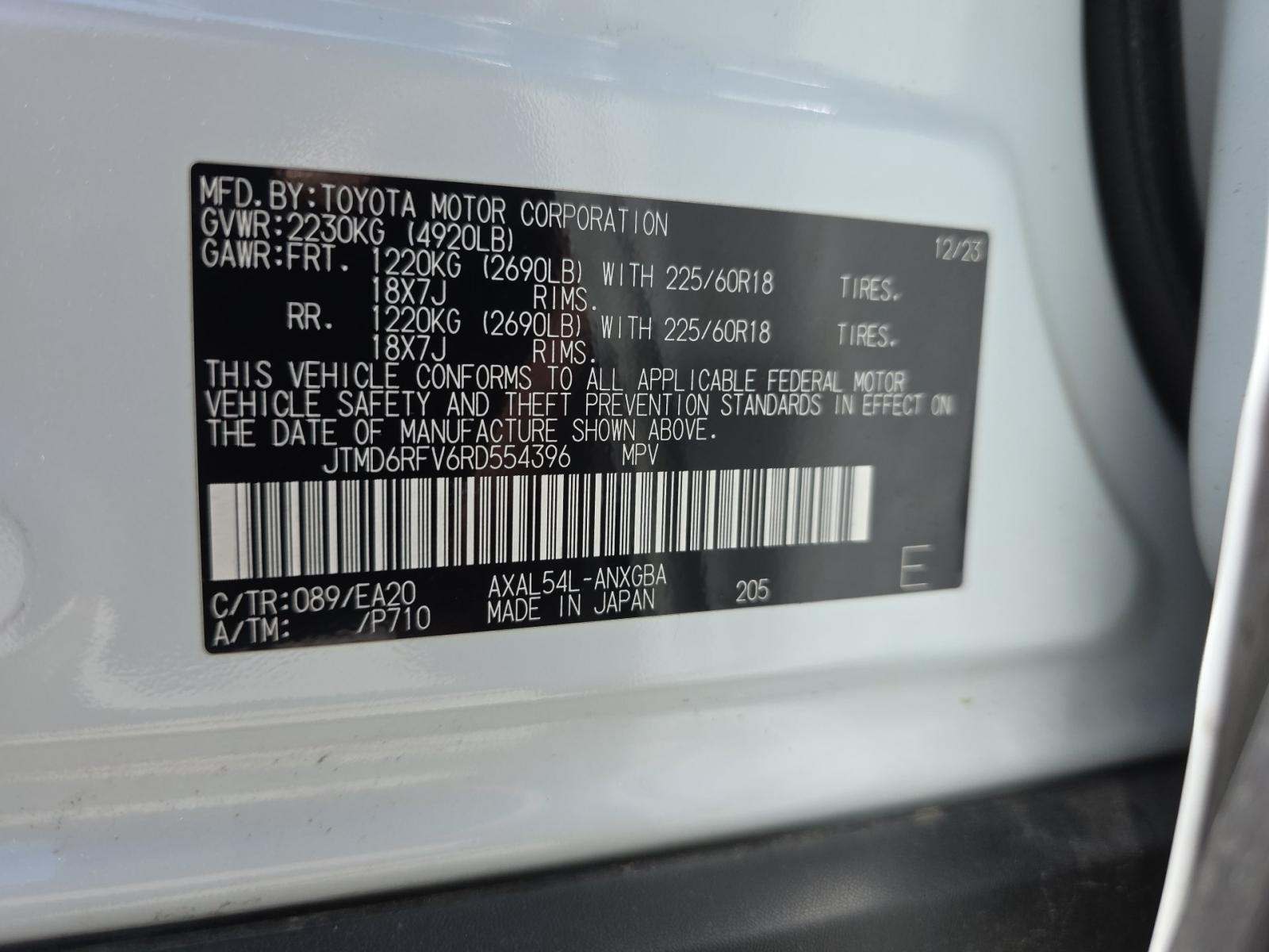 2024 Toyota RAV4 Hybrid Limited AWD