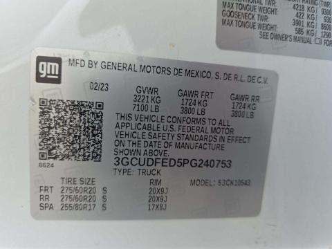 CHEVROLET LT TRAIL BOSS - 5