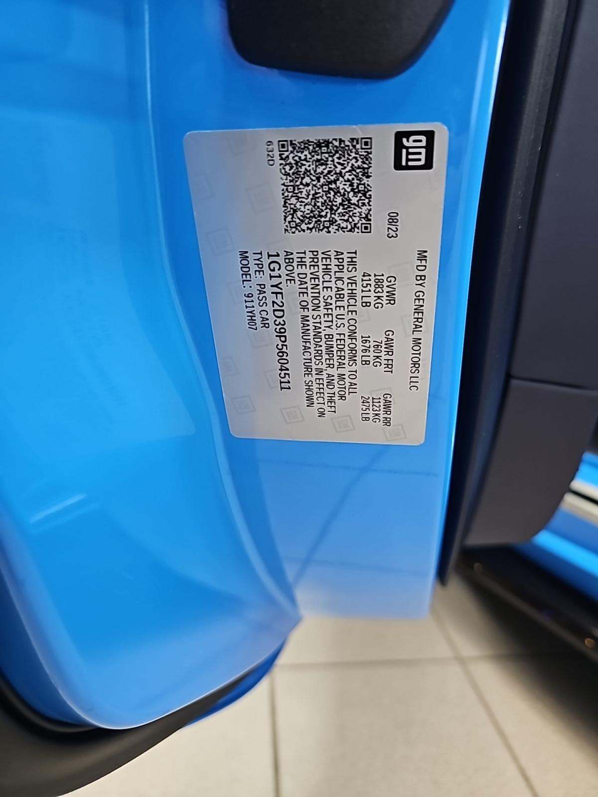 2023 Chevrolet Corvette Z06 RWD