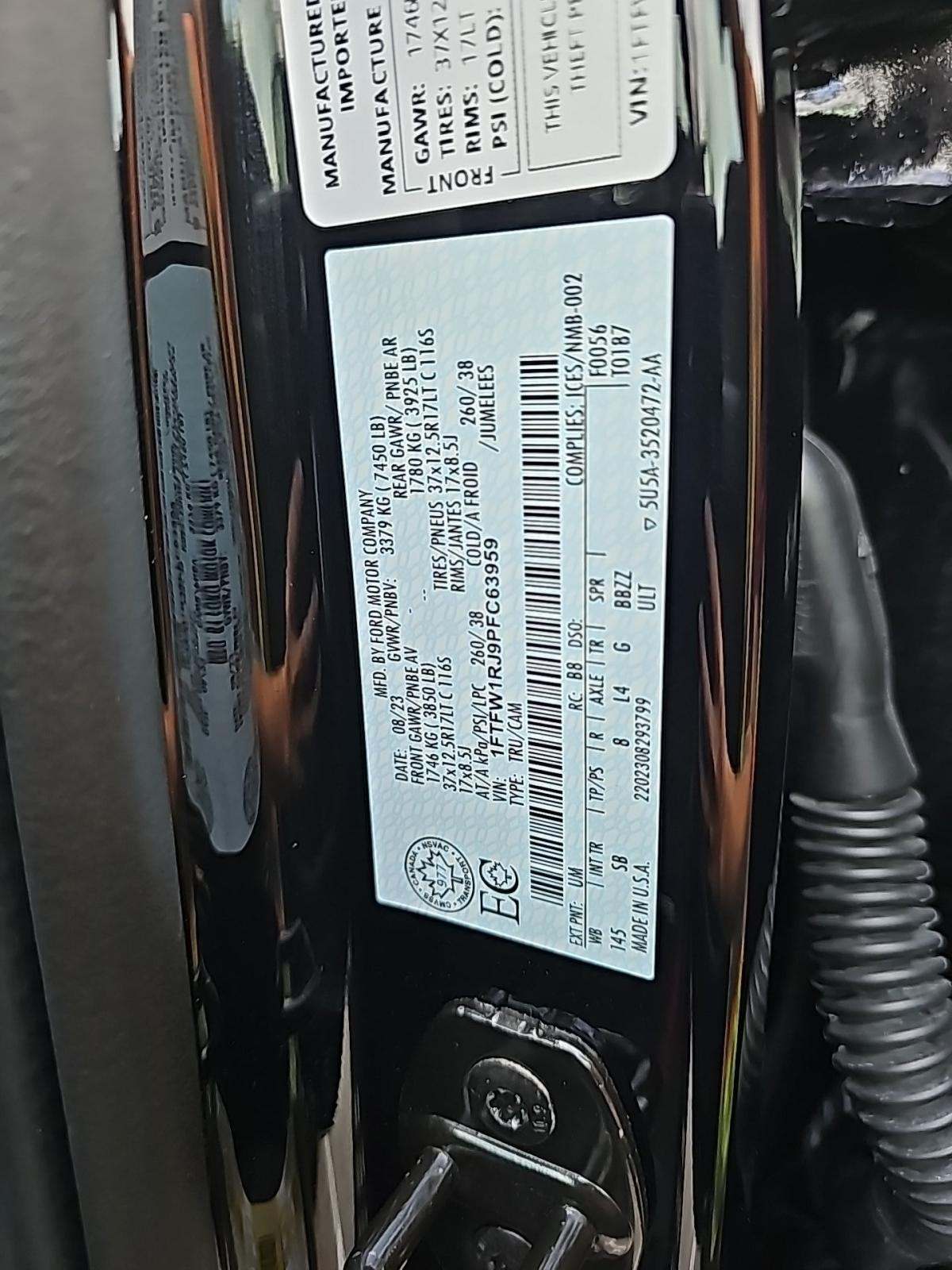 2023 Ford F-150 Raptor AWD