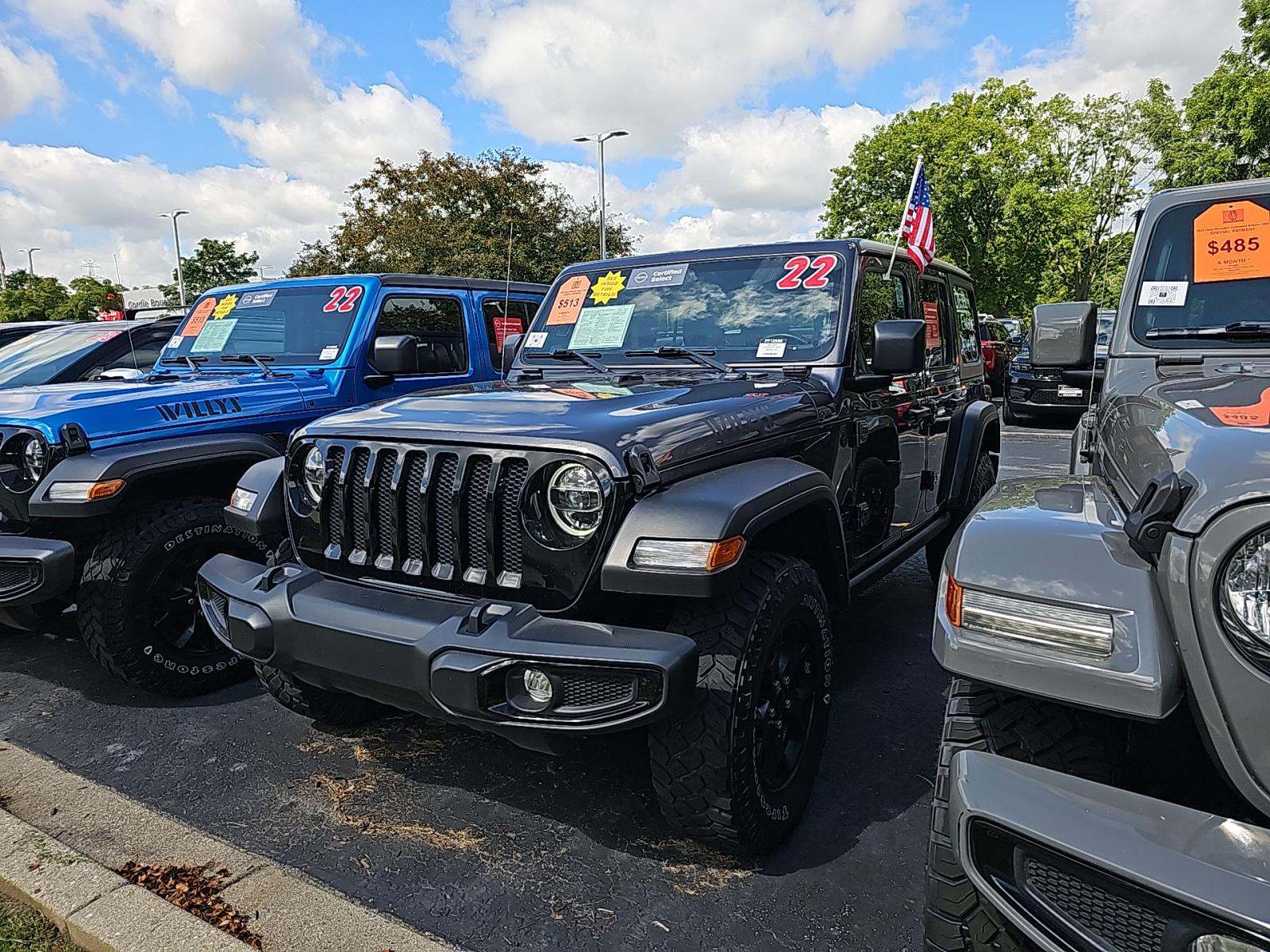 2022 Jeep Wrangler Unlimited Willys Edition AWD