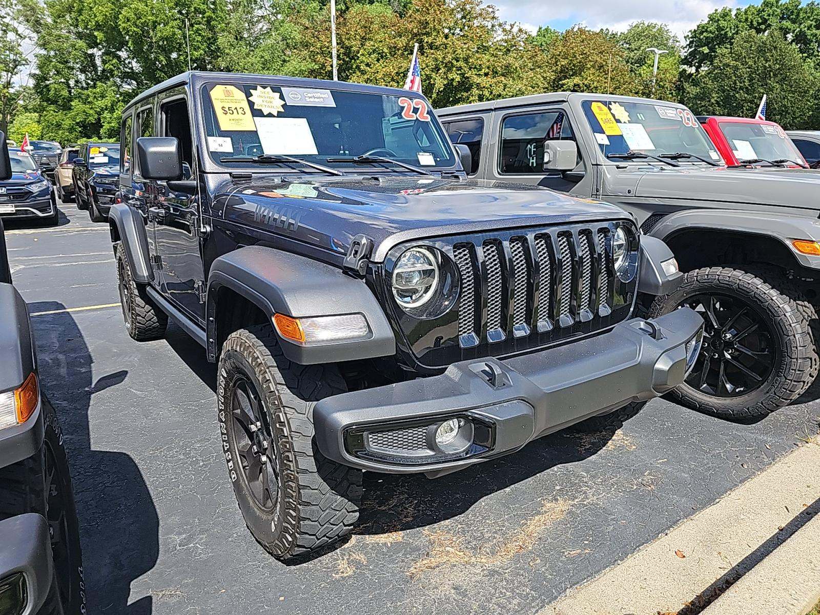 2022 Jeep Wrangler Unlimited Willys Edition AWD