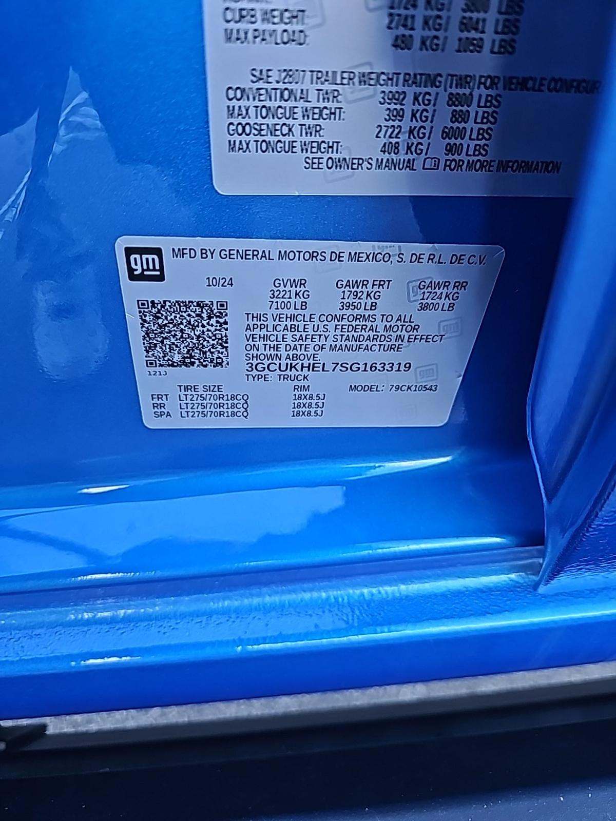 2025 Chevrolet Silverado 1500 ZR2 AWD