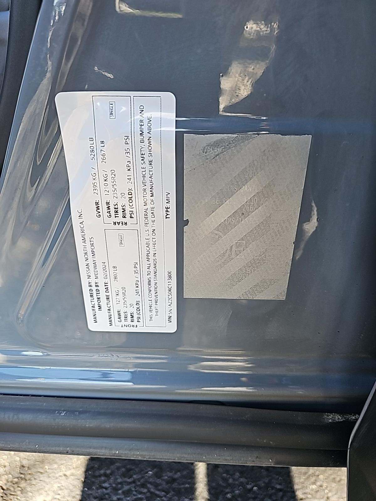 2024 Nissan Murano SL AWD