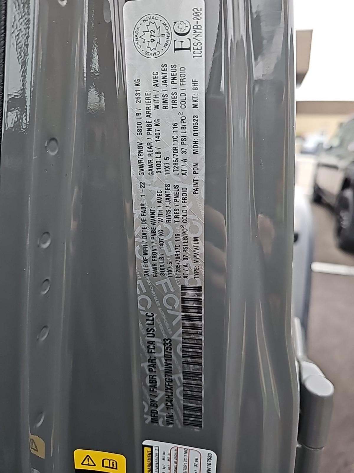 2022 Jeep Wrangler Unlimited Rubicon AWD