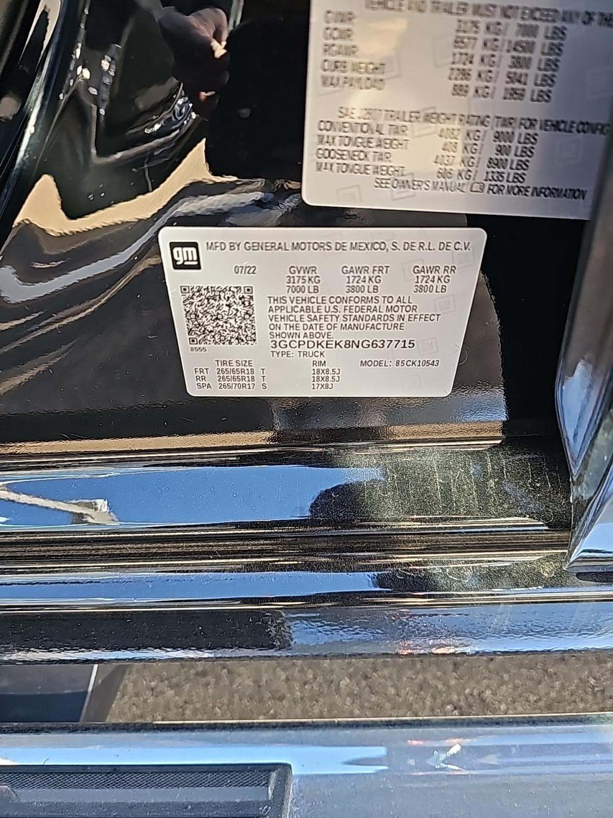 2022 Chevrolet Silverado 1500 LT AWD