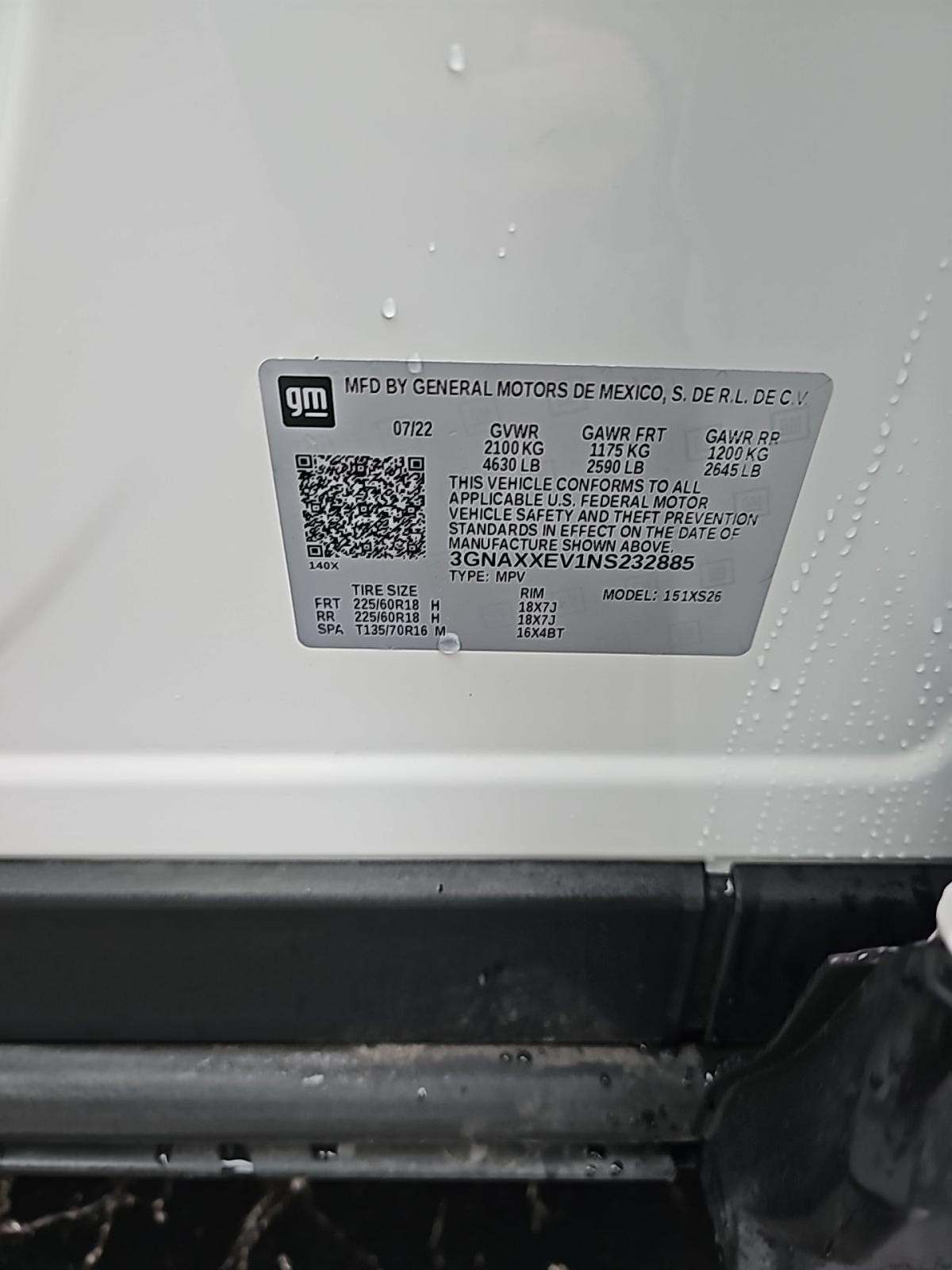 2022 Chevrolet Equinox Premier AWD