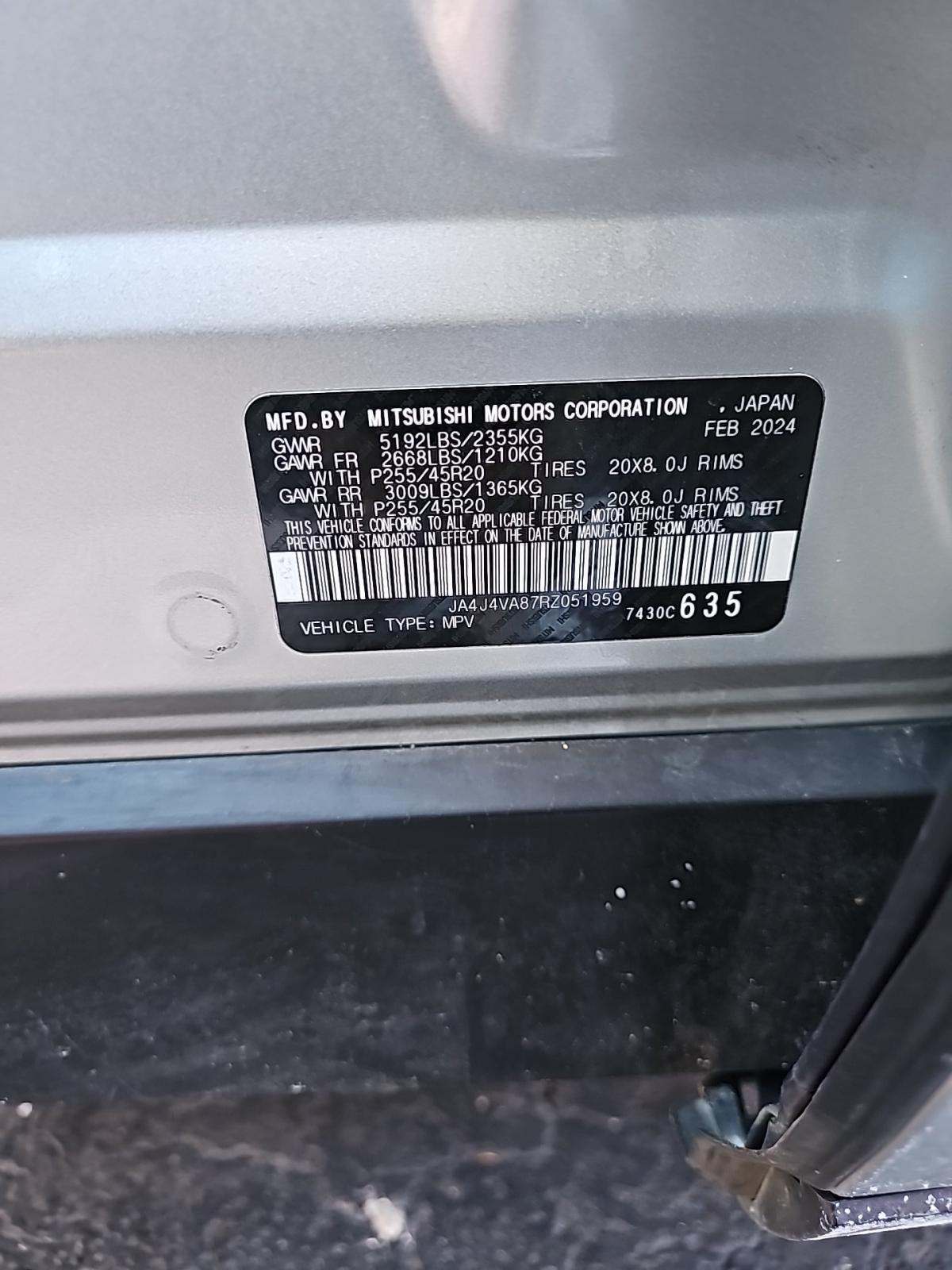 2024 Mitsubishi Outlander SE AWD