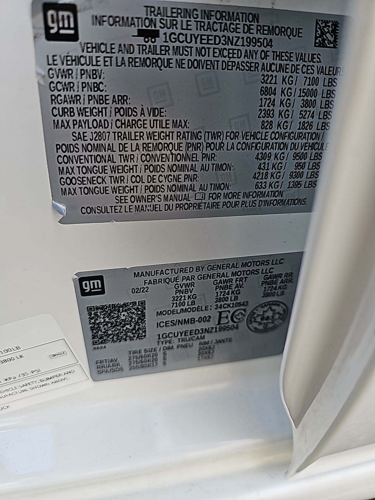 2022 Chevrolet Silverado 1500 LTD RST AWD