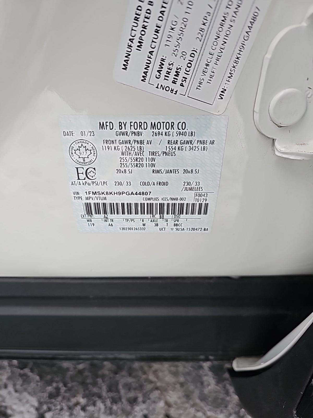 2023 Ford Explorer ST-Line AWD