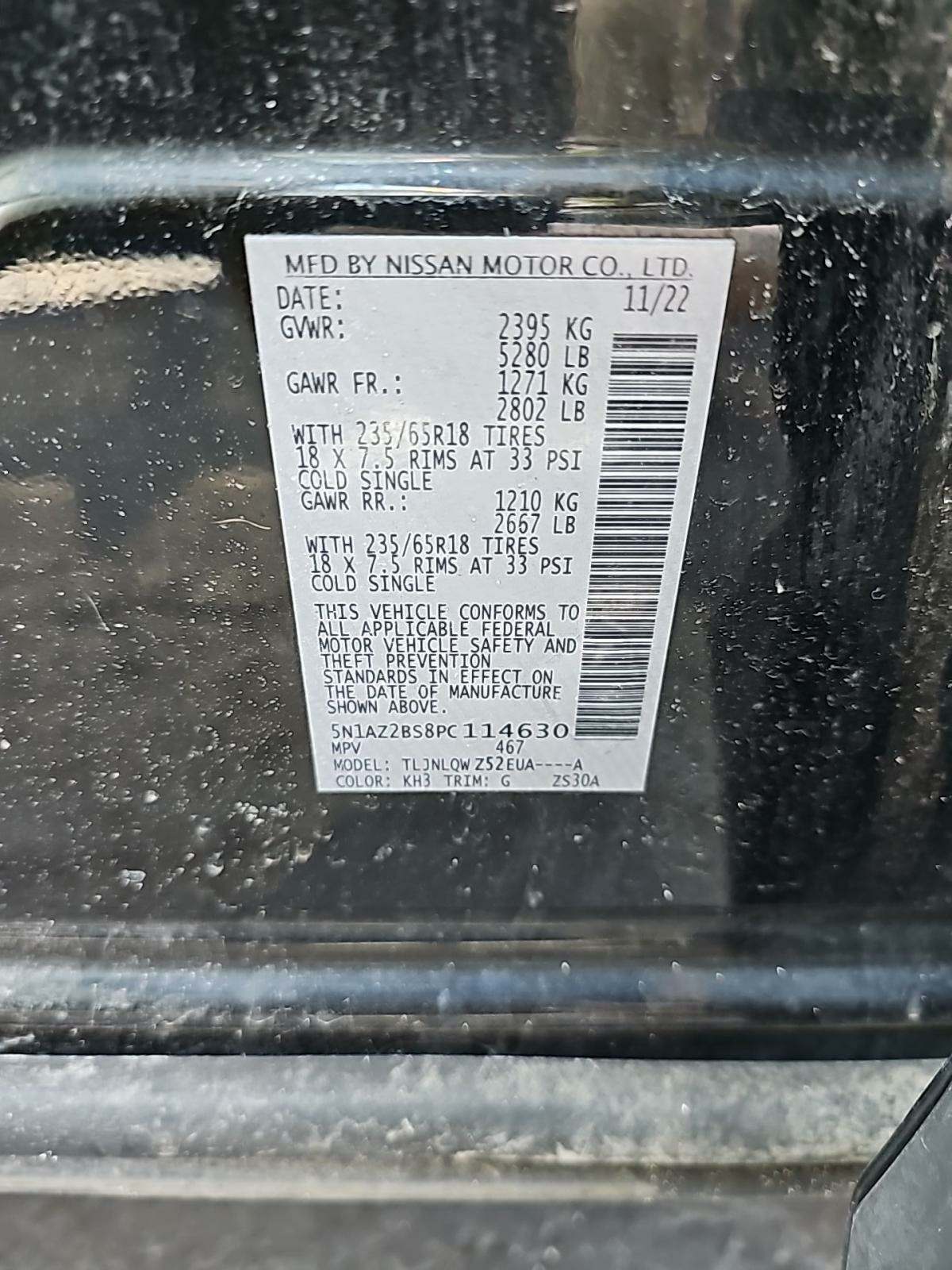 2023 Nissan Murano SV AWD