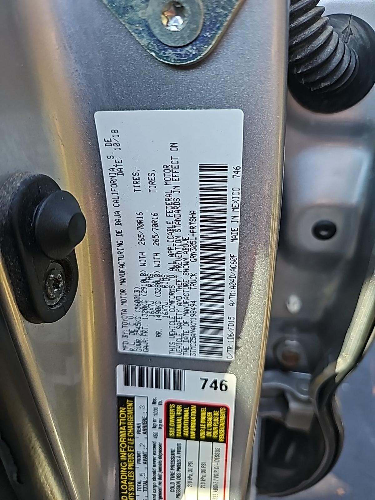 2019 Toyota Tacoma TRD Off-Road AWD