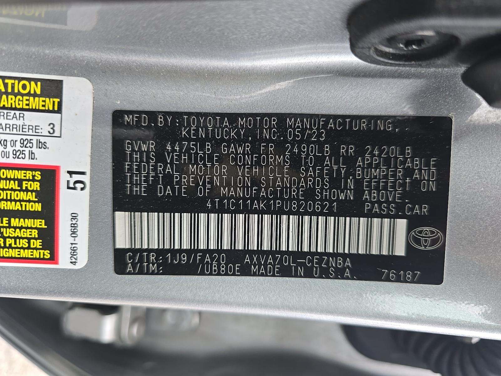 2023 Toyota Camry LE FWD