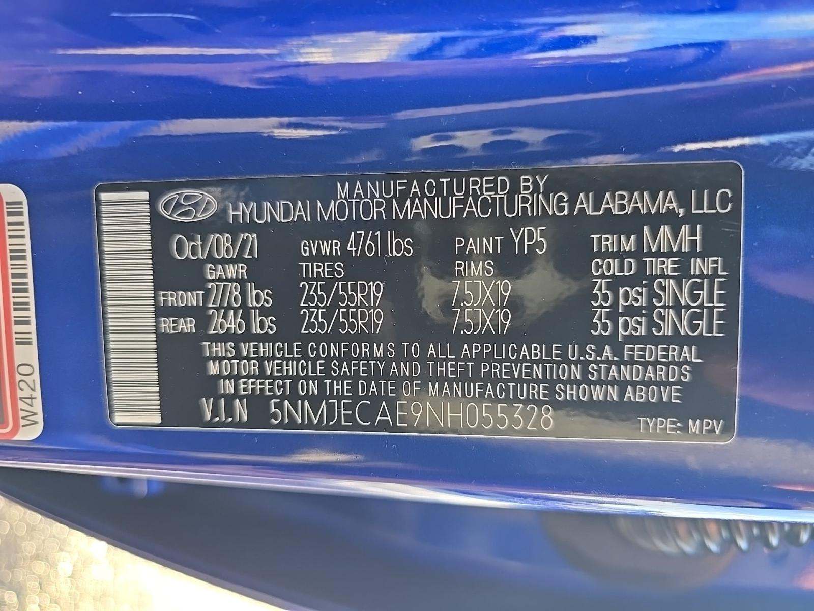 2022 Hyundai Tucson Limited AWD