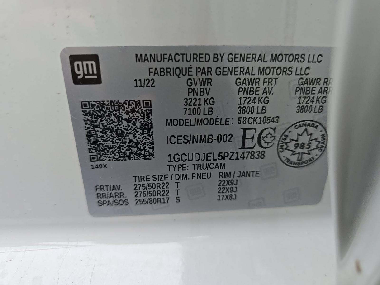 2023 Chevrolet Silverado 1500 High Country AWD