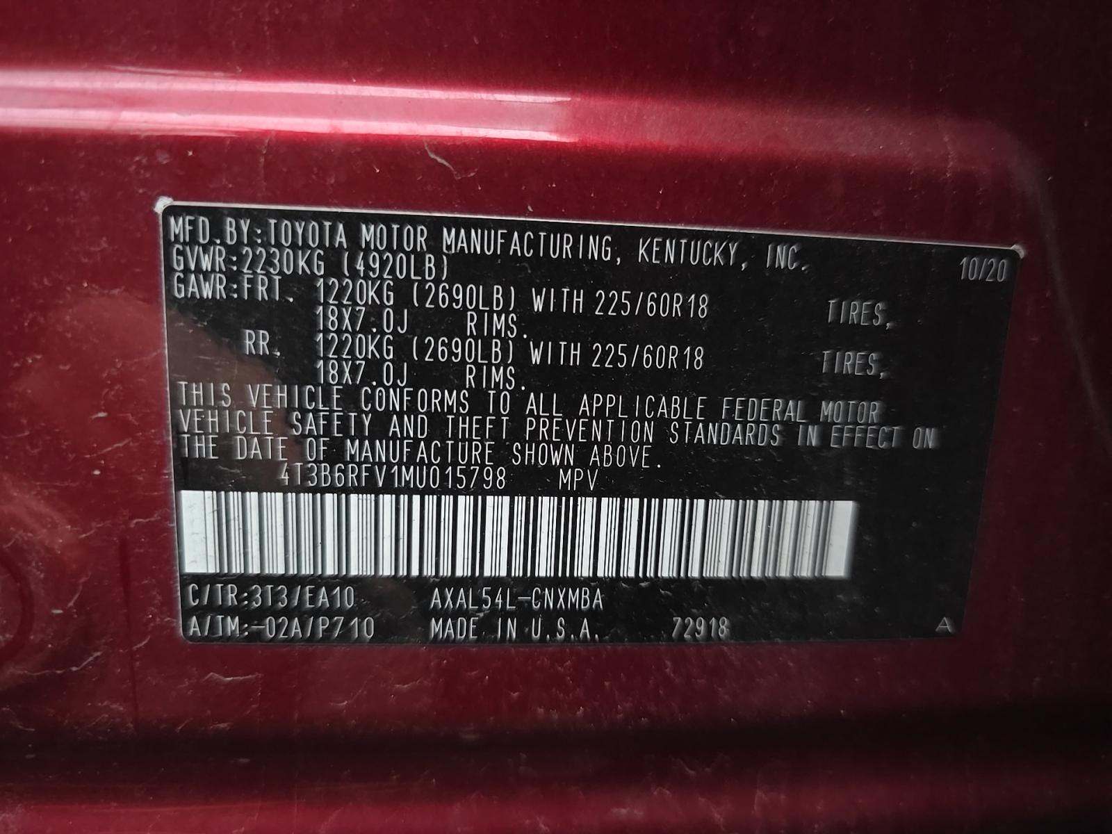 2021 Toyota RAV4 Hybrid XLE Premium AWD