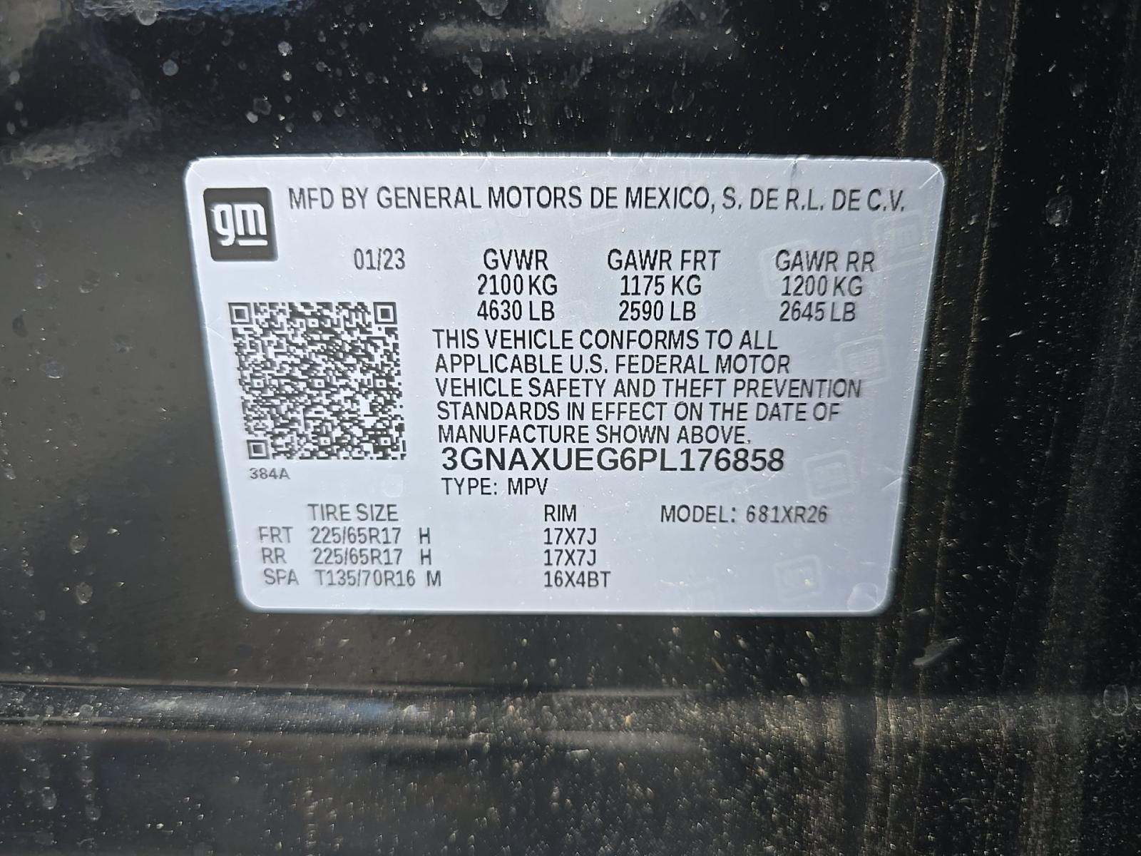 2023 Chevrolet Equinox LT AWD