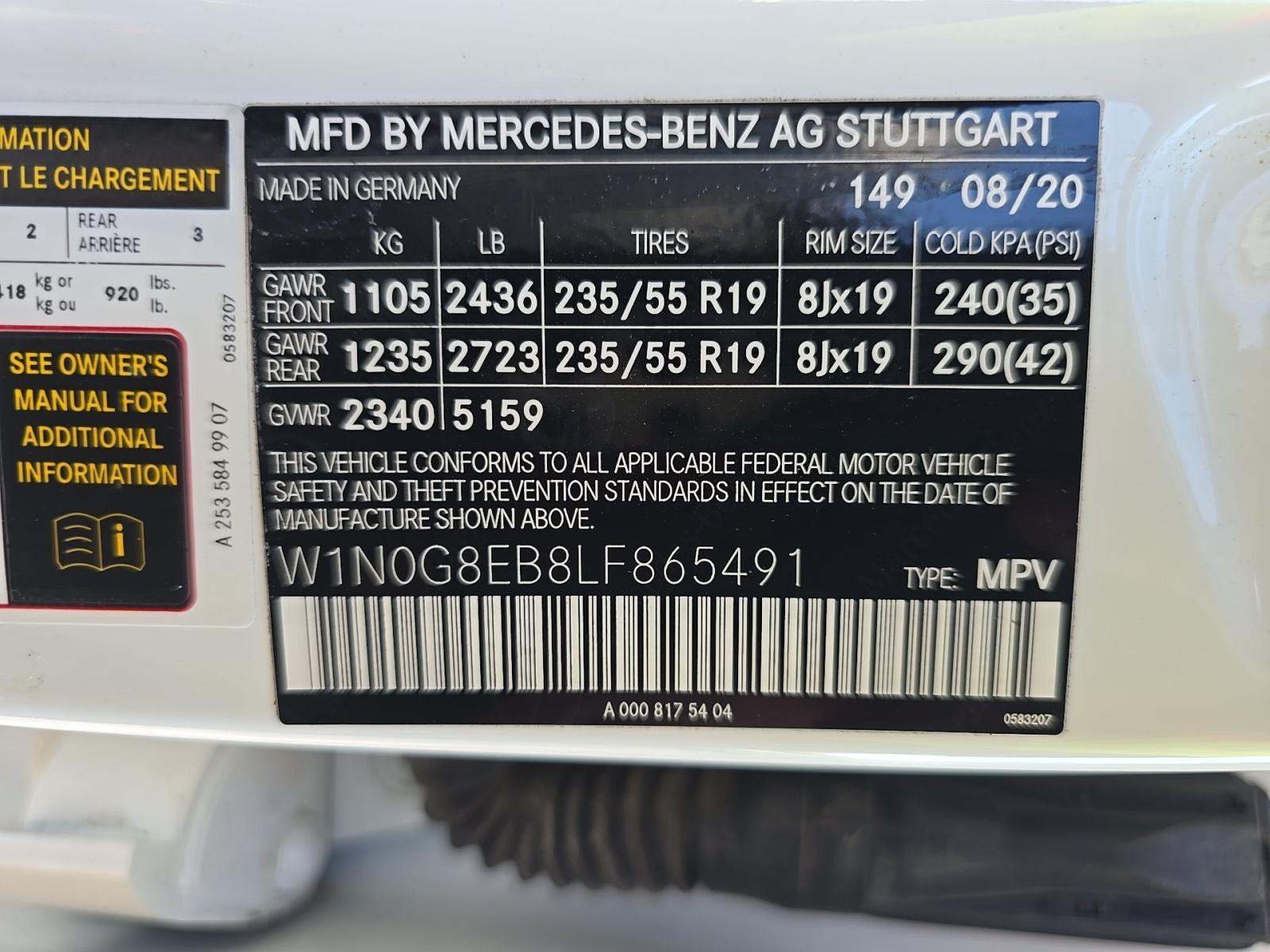 2020 Mercedes-Benz GLC GLC 300 AWD