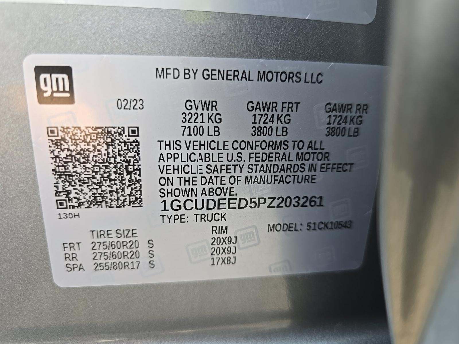 2023 Chevrolet Silverado 1500 RST AWD