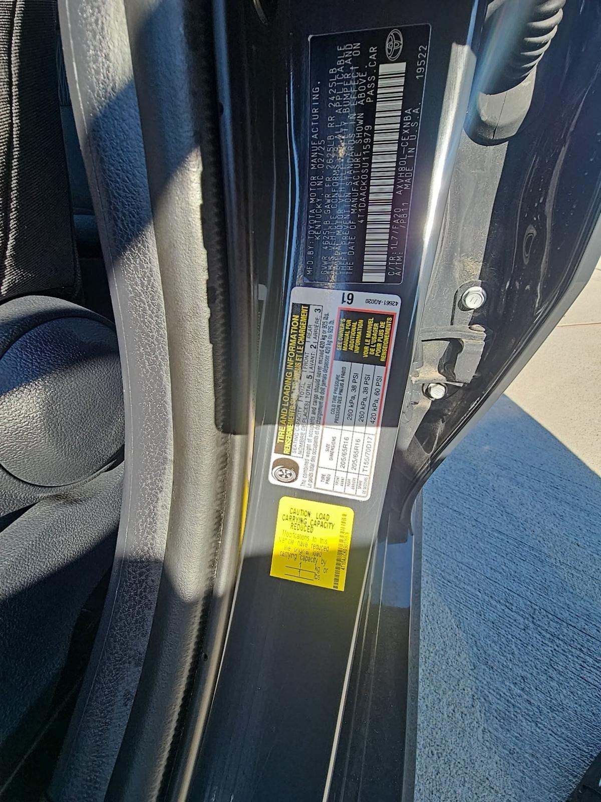 2025 Toyota Camry LE FWD