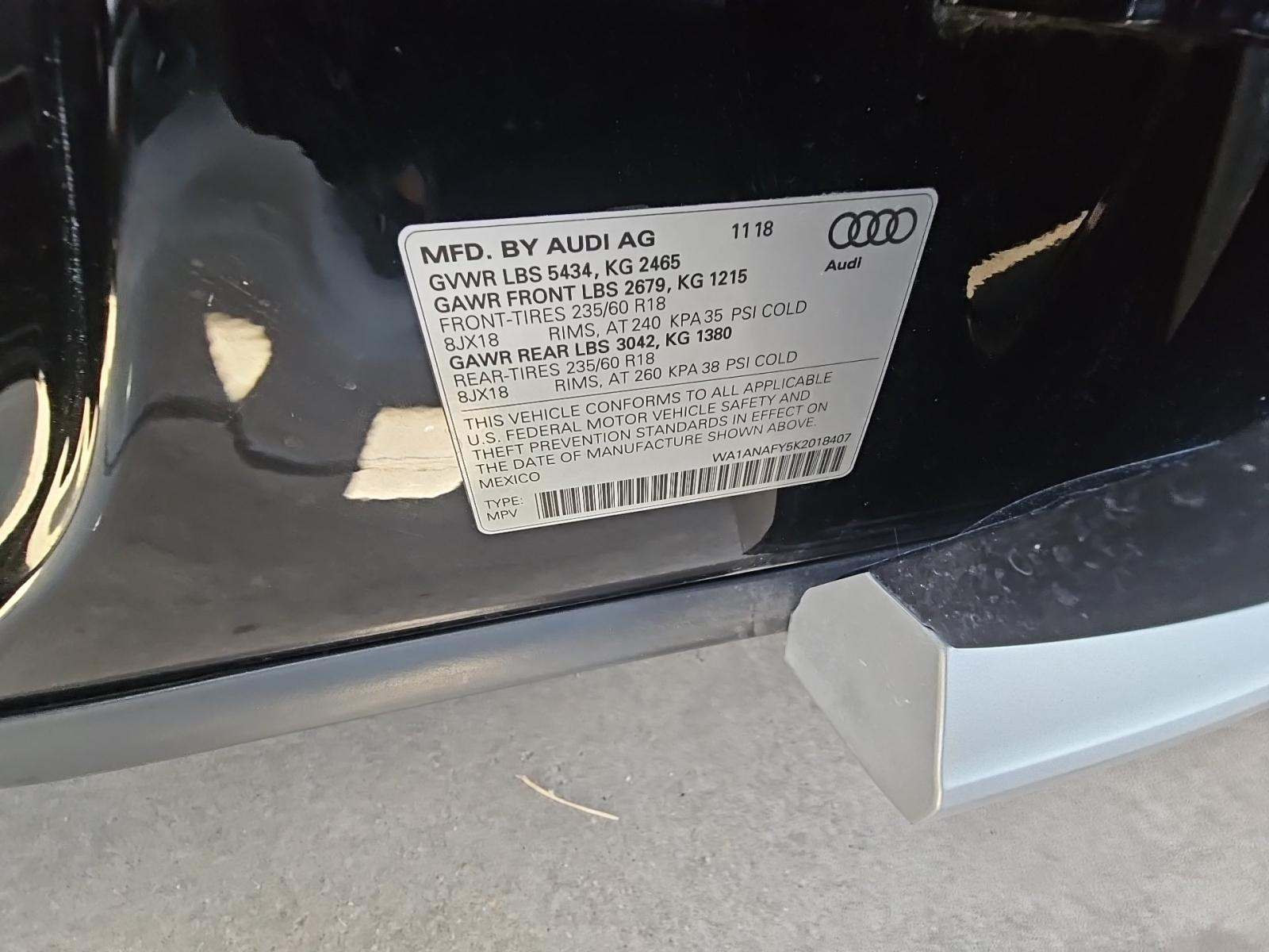 2019 Audi Q5 Premium AWD