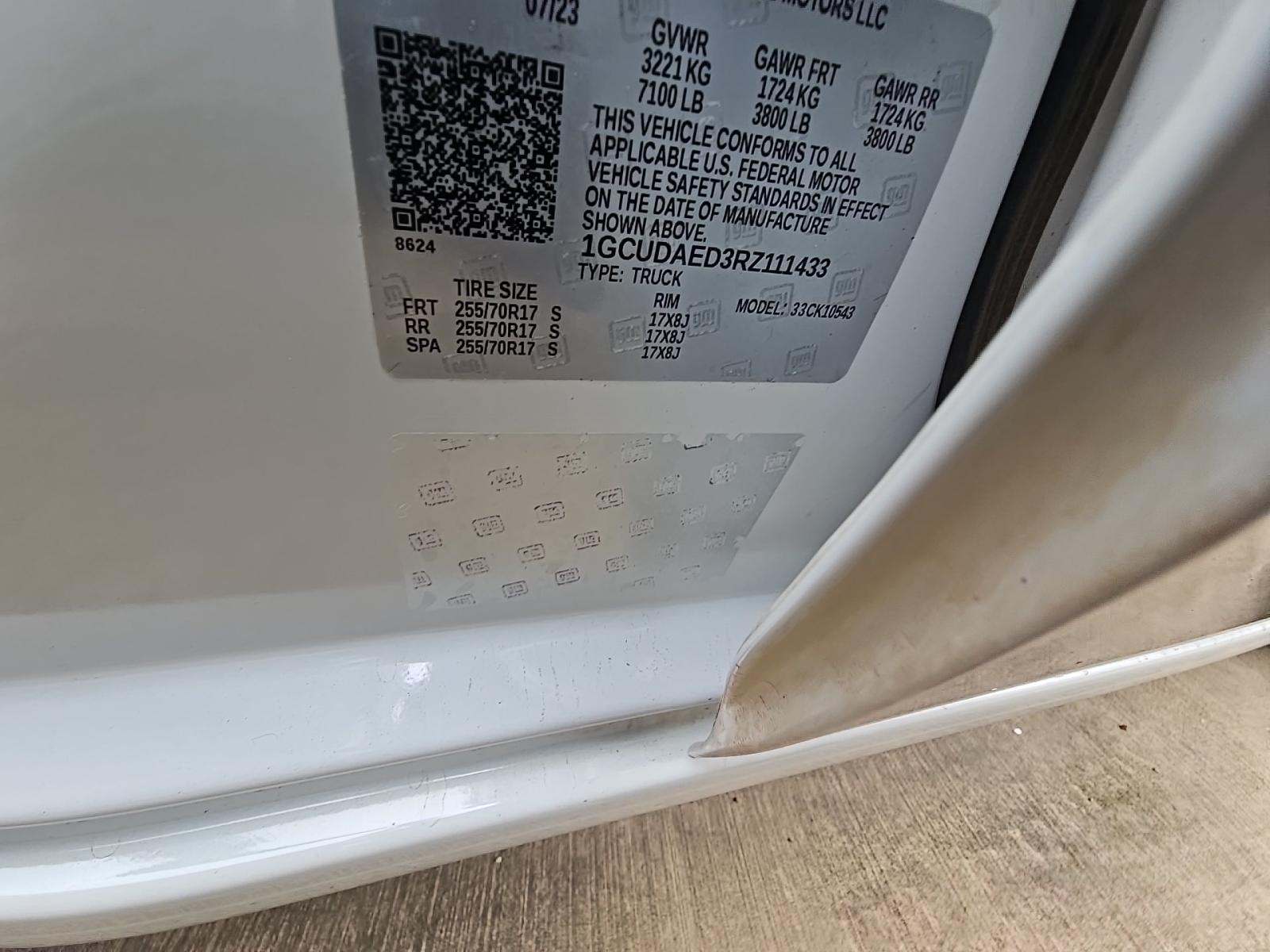 2024 Chevrolet Silverado 1500 Work Truck AWD