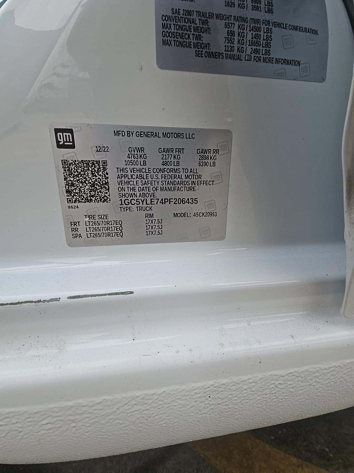 2023 Chevrolet Silverado 2500HD Work Truck AWD