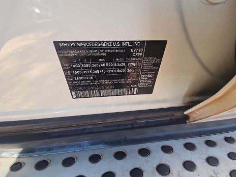 2011 Mercedes-Benz M-Class ML 550 AWD