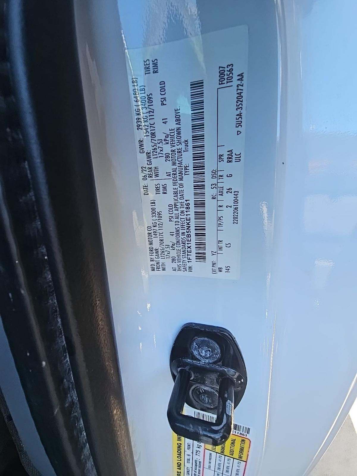 2022 Ford F-150 XL AWD
