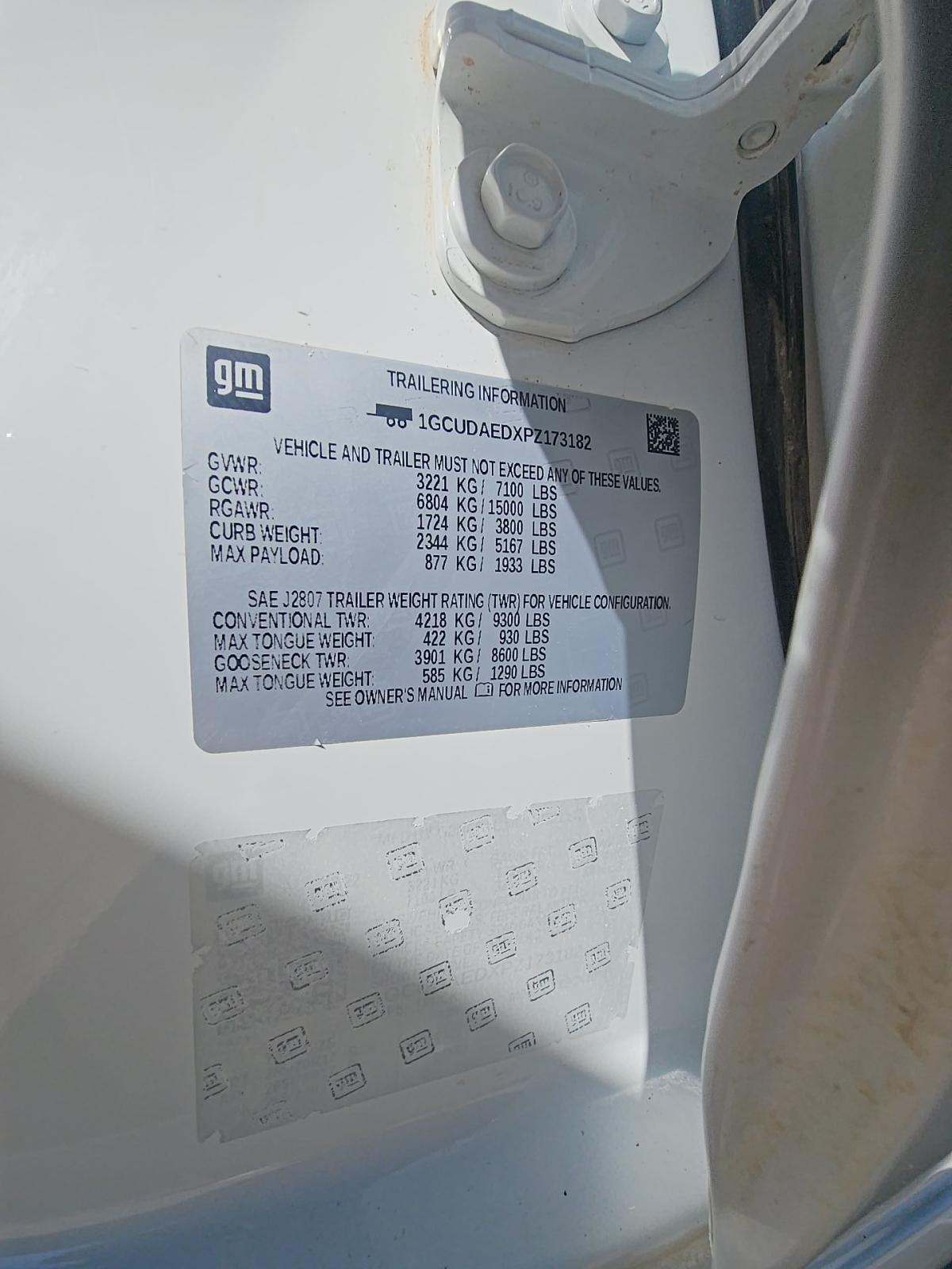 2023 Chevrolet Silverado 1500 Work Truck AWD