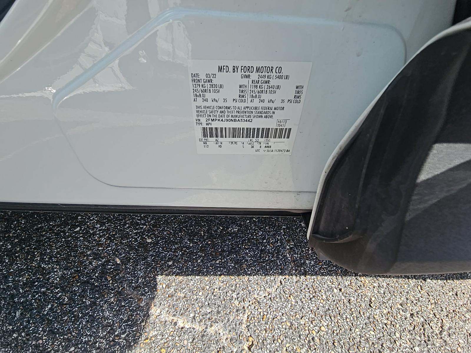 2022 Ford Edge SEL AWD