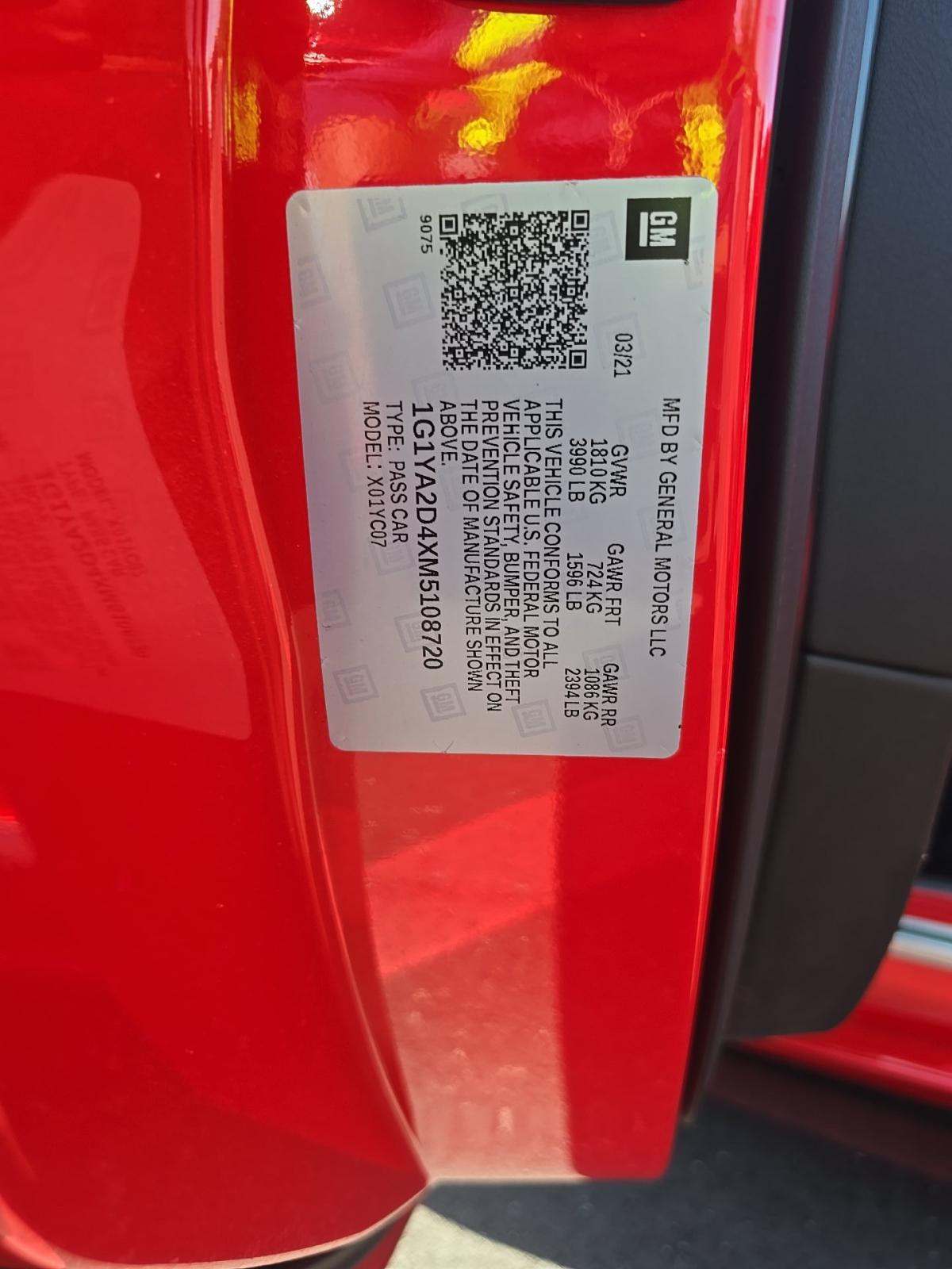 CHEVROLET CORVETTE - 1