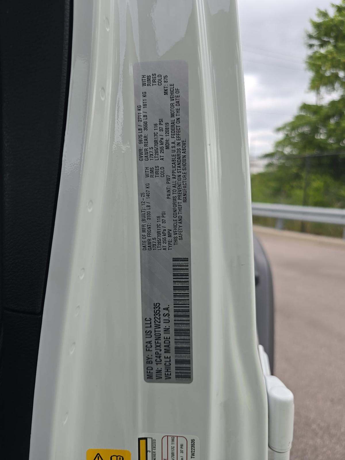 2026 Jeep Wrangler Rubicon AWD
